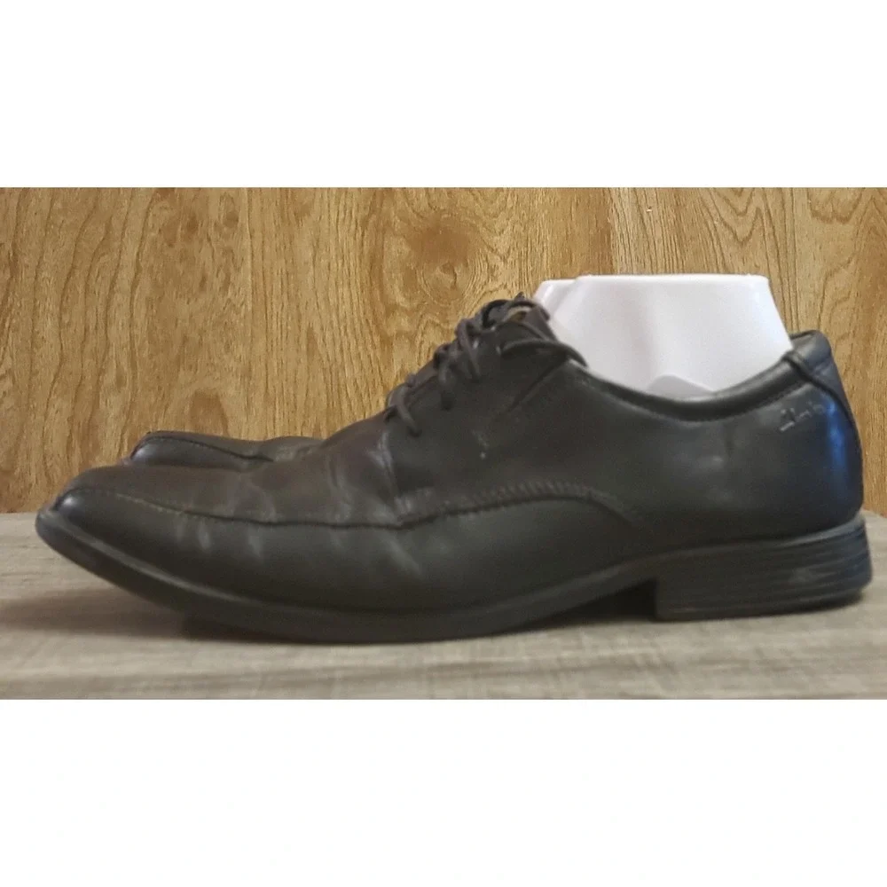 Clarks‎ Collection Tiden Walk Lace Up Shoes Men's Size 9.5 Black
